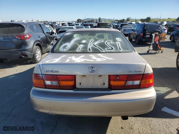 1999 Lexus ES 300 Luxury Sport Sdn with VIN JT8BF28G5X5065023, listed as a Copart auction lot 89361605 with 139,214 mi miles and Salvage Title. Bid and sale history available at carsss.com. Image 6.