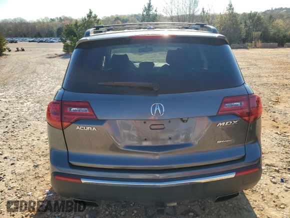 2011 Acura MDX Tech Pkg with VIN 2HNYD2H67BH535914, listed as a Copart auction lot 50384915 with 230,792 mi miles and Salvage Title. Bid and sale history available at carsss.com. Image 6.