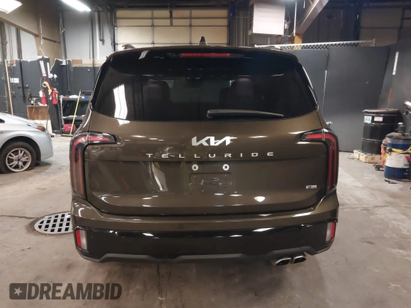 2024 Kia Telluride SX Prestige X-Line with VIN 5XYP5DGC0RG421909, listed as a IAAI auction lot 42298822 with 26,073 mi miles and . Bid and sale history available at DreamBid. Image 16.