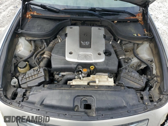 2008 Infiniti G35 Journey with VIN JNKBV61E78M207432, listed as a Copart auction lot 55202535 with 149,642 mi miles and Salvage Title. Bid and sale history available at DreamBid. Image 11.