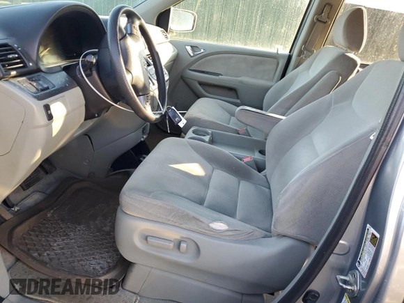 2007 Honda Odyssey EX with VIN 5FNRL38477B032284, listed as a Copart auction lot 42207095 with 190,362 mi miles and Salvage Title. Bid and sale history available at carsss.com. Image 7.