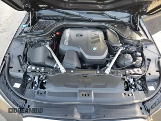 2024 BMW 5 Series 530i with VIN WBA43FJ01RCS08326, listed as a Copart auction lot 75218854 with 0 mi miles and Salvage Title. Bid and sale history available at carsss.com. Image 11.