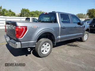 2023 Ford F-150 XL with VIN 1FTFW1E89PFA35947, listed as a Copart auction lot 87549005 with 33,898 mi miles and Clean Title. Bid and sale history available at carsss.com. Image 3.