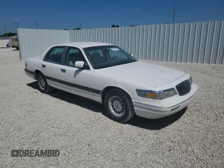 1997 Mercury Grand Marquis LS with VIN 2MELM75W1VX629815, listed as a Copart auction lot 50696635 with 52,626 mi miles and Clean Title. Bid and sale history available at DreamBid. Image 4.