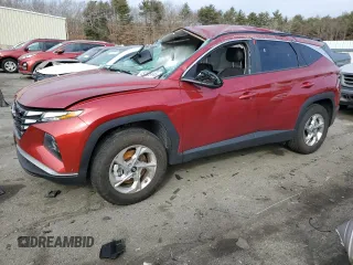 2024 Hyundai Tucson SEL with VIN 5NMJBCDE3RH410732, listed as a Copart auction lot 45792445 with 6,995 mi miles and Salvage Title. Bid and sale history available at carsss.com. Image 1.