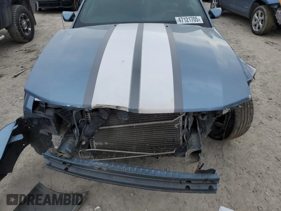 2006 Ford Mustang GT Deluxe with VIN 1ZVFT82H165190693, listed as a Copart auction lot 47121705 with 0 mi miles and Salvage Title. Bid and sale history available at carsss.com. Image 13.