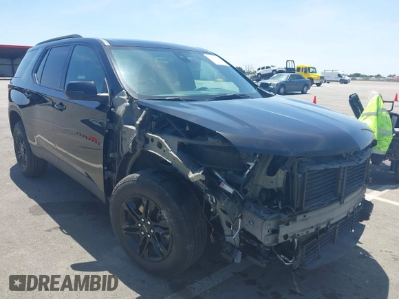2022 Chevrolet Traverse LS with VIN 1GNERFKW3NJ183869, listed as a IAAI auction lot 42281313 with 55,316 mi miles and . Bid and sale history available at DreamBid. Image 1.
