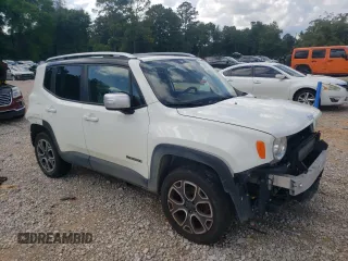 2016 Jeep Renegade Limited with VIN ZACCJBDT9GPD03910, listed as a Copart auction lot 59507745 with 100,971 mi miles and Salvage title. Bid and sale history available at DreamBid. Image 4.