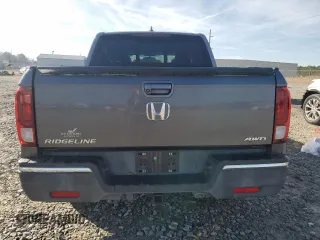 2019 Honda Ridgeline RTL-T with VIN 5FPYK3F63KB019325, listed as a Copart auction lot 43327725 with 63,124 mi miles and Salvage title. Bid and sale history available at DreamBid. Image 6.