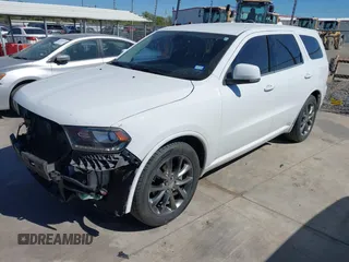 2017 Dodge Durango GT with VIN 1C4RDHDG6HC697606, listed as a IAAI auction lot 41841663 with 155,671 mi miles and . Bid and sale history available at DreamBid. Image 18.