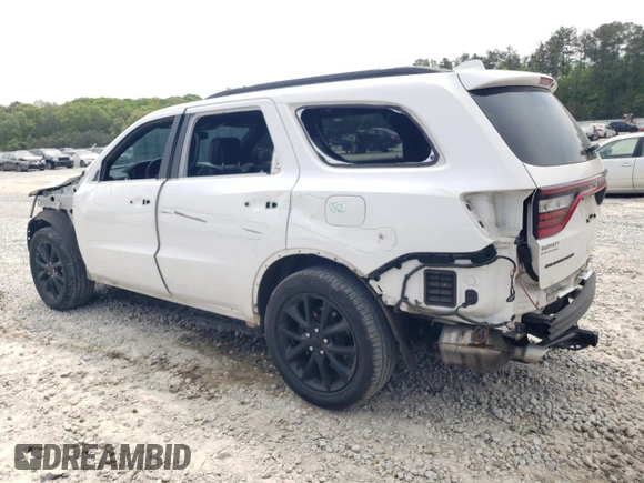 2017 Dodge Durango GT with VIN 1C4RDHDG9HC629008, listed as a Copart auction lot 52347305 with 138,752 mi miles and Salvage Title. Bid and sale history available at DreamBid. Image 2.