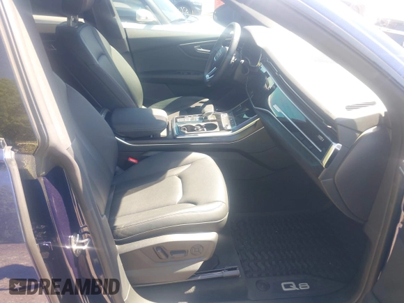 2021 Audi Q8 Premium Plus with VIN WA1EVAF12MD032292, listed as a IAAI auction lot 42175561 with 40,250 mi miles and . Bid and sale history available at DreamBid. Image 5.