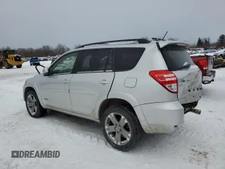 2011 Toyota RAV4 Sport with VIN JTMRK4DV7B5101508, listed as a Copart auction lot 44310925 with 129,893 mi miles and Salvage Title. Bid and sale history available at carsss.com. Image 2.
