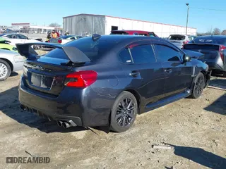 2017 Subaru WRX with VIN JF1VA1B69H9836557, listed as a IAAI auction lot 41363078 with NaN miles. Bid and sale history available at carsss.com. Image 4.