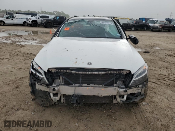 2019 Mercedes-Benz C 300 with VIN 55SWF8EB5KU293835, listed as a Copart auction lot 46510015 with 106,795 mi miles and Salvage Title. Bid and sale history available at carsss.com. Image 5.