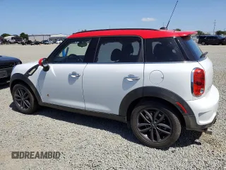 2013 MINI Countryman S ALL4 z VIN WMWZC5C56DWM16296, wystawiony jako Copart lot #56985615 z przebiegiem 63 858 mil mil oraz Szkoda całkowita • Salvage title. Historia ofert i sprzedaży dostępna na DreamBid. Obrazek 2.