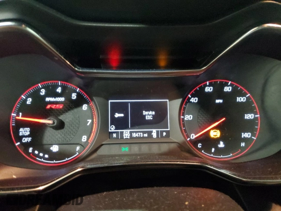 2023 Chevrolet TrailBlazer RS with VIN KL79MUSL1PB049455, listed as a Copart auction lot 42161795 with 16,473 mi miles and Salvage Title. Bid and sale history available at DreamBid. Image 9.