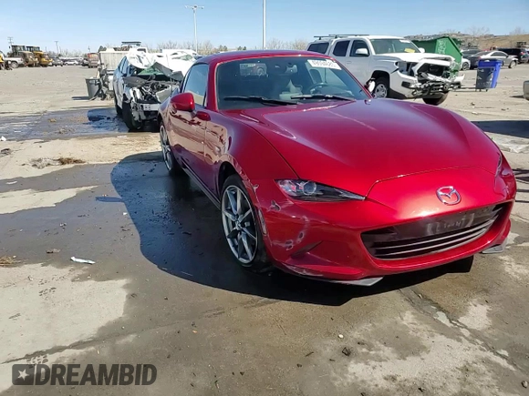 2022 Mazda MX-5 Miata Grand Touring z VIN JM1NDAM76N0508438, wystawiony jako Copart lot #49094685 z przebiegiem 19 201 mil mil oraz Szkoda całkowita • Salvage title. Historia ofert i sprzedaży dostępna na DreamBid. Obrazek 13.