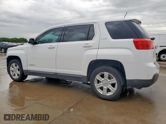 2015 GMC Terrain SLE с VIN 2GKALMEK3F6185047, выставлен на аукционе Copart как лот 55462175 с пробегом 56 971 миль миль и Чистый • Clean title. История ставок и продаж доступна на DreamBid. Изображение 2.