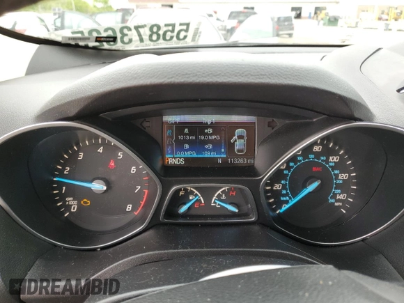 2015 Ford Escape Titanium с VIN 1FMCU9J90FUA55791, выставлен на аукционе Copart как лот 55873625 с пробегом 113 263 миль миль и Списание • Salvage title. История ставок и продаж доступна на DreamBid. Изображение 9.