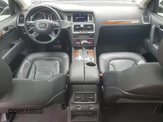 2015 Audi Q7 Premium Plus with VIN WA1LGAFE7FD013387, listed as a Copart auction lot 57763295 with 122,412 mi miles and Salvage title. Bid and sale history available at DreamBid. Image 8.