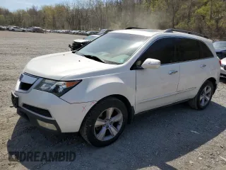 2012 Acura MDX Tech Pkg with VIN 2HNYD2H32CH526769, listed as a Copart auction lot 54320935 with 173,292 mi miles and Salvage Title. Bid and sale history available at carsss.com. Image 1.