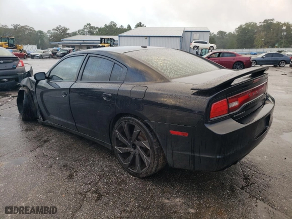 2011 Dodge Charger RT Plus with VIN 2B3CL5CTXBH593521, listed as a Copart auction lot 79650324 with 174,597 mi miles and Salvage Title. Bid and sale history available at carsss.com. Image 2.