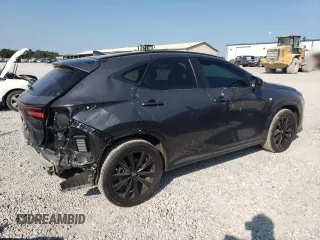 2023 Lexus NX with VIN 2T2KGCEZ5PC028594, listed as a Copart auction lot 70652074 with 17,692 mi miles and Salvage Title. Bid and sale history available at carsss.com. Image 3.