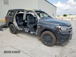 2024 Ford Expedition XLT with VIN 1FMJU1H81REA84415, listed as a Copart auction lot 55131825 with 3,389 mi miles and Salvage title. Bid and sale history available at DreamBid. Image 4.