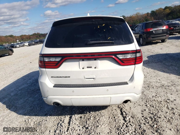2022 Dodge Durango SXT with VIN 1C4RDHAG8NC181845, listed as a Copart auction lot 81536714 with 86,255 mi miles and Salvage Title. Bid and sale history available at carsss.com. Image 6.