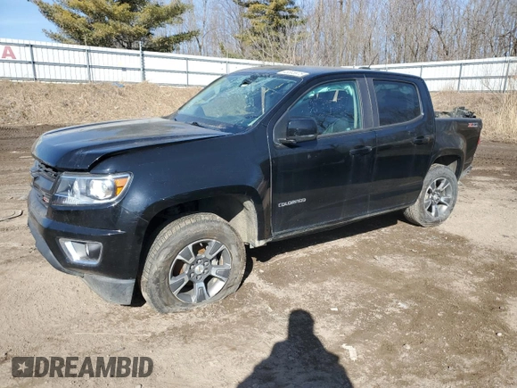 2020 Chevrolet Colorado 4WD Z71 with VIN 1GCGTDEN1L1179813, listed as a Copart auction lot 48595975 with 106,385 mi miles and Clean title. Bid and sale history available at DreamBid. Image 1.
