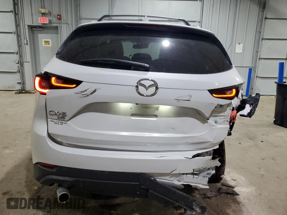 2023 Mazda CX-5 2.5 S Premium Plus Package with VIN JM3KFBEM3P0215548, listed as a Copart auction lot 85311694 with 18,444 mi miles and Salvage Title. Bid and sale history available at carsss.com. Image 6.