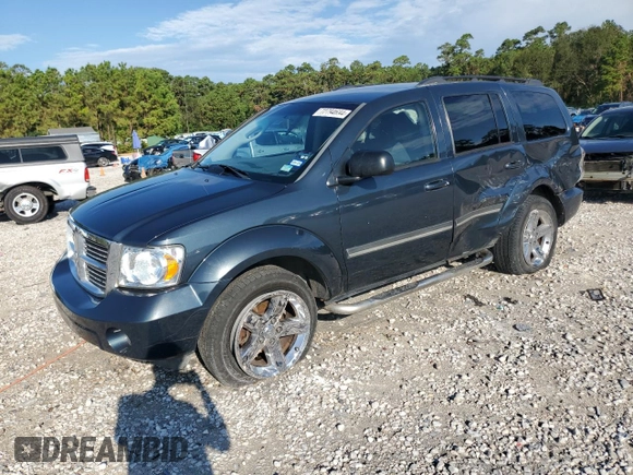 2008 Dodge Durango SLT with VIN 1D8HD48N38F109044, listed as a Copart auction lot 72794694 with 249,201 mi miles and Salvage title. Bid and sale history available at DreamBid. Image 1.
