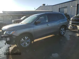 2020 Nissan Pathfinder SV with VIN 5N1DR2BN6LC646752, listed as a Copart auction lot 49056315 with 54,944 mi miles and Salvage Title. Bid and sale history available at carsss.com. Image 1.