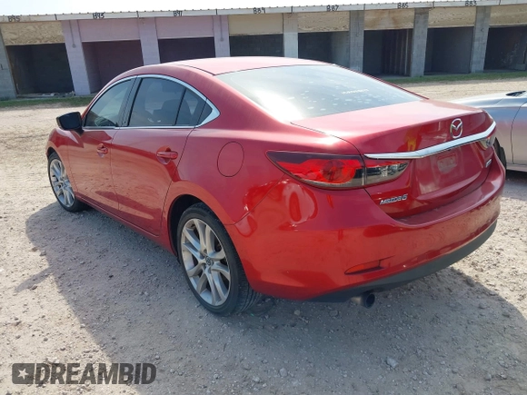 2017 Mazda Mazda6 Touring with VIN JM1GL1V51H1113476, listed as a IAAI auction lot 41928541 with 1 mi miles. Bid and sale history available at carsss.com. Image 3.