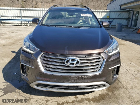 2017 Hyundai Santa Fe SE with VIN KM8SMDHF5HU225155, listed as a Copart auction lot 48468515 with 174,769 mi miles and Salvage Title. Bid and sale history available at carsss.com. Image 5.