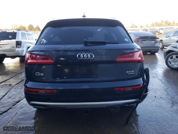 2018 Audi Q5 Premium Plus with VIN WA1BNAFY7J2023868, listed as a Copart auction lot 41914155 with 69,943 mi miles and Salvage Title. Bid and sale history available at carsss.com. Image 6.