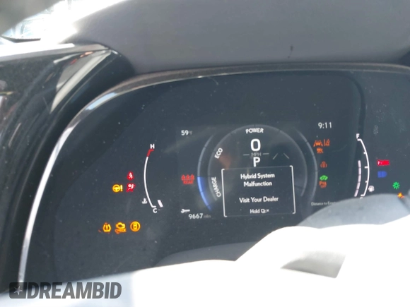 2023 Lexus RX 500h F Sport Performance z VIN 2T2BCMEA7PC007404, wystawiony jako IAAI lot #41742364 z przebiegiem 9 667 mil mil oraz . Historia ofert i sprzedaży dostępna na DreamBid. Obrazek 7.