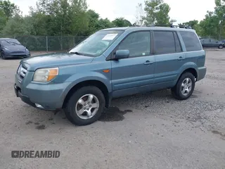 2007 Honda Pilot EX-L with VIN 2HKYF18597H505684, listed as a IAAI auction lot 42635027 with Not provided miles and . Bid and sale history available at DreamBid. Image 2.