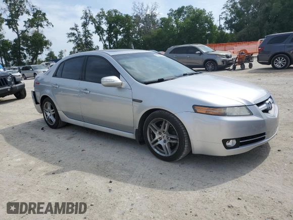 2007 Acura TL with VIN 19UUA66217A030799, listed as a Copart auction lot 53920015 with 154,367 mi miles and Non Repairable. Bid and sale history available at carsss.com. Image 4.