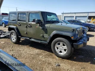 2016 Jeep Wrangler Unlimited Sport with VIN 1C4BJWDG4GL101387, listed as a Copart auction lot 49163905 with 96,956 mi miles and Salvage Title. Bid and sale history available at DreamBid. Image 4.