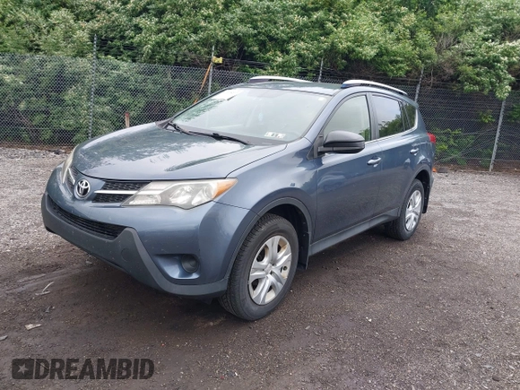 2013 Toyota RAV4 LE with VIN JTMZFREV1D5010172, listed as a IAAI auction lot 42205217 with 118,924 mi miles and . Bid and sale history available at DreamBid. Image 2.