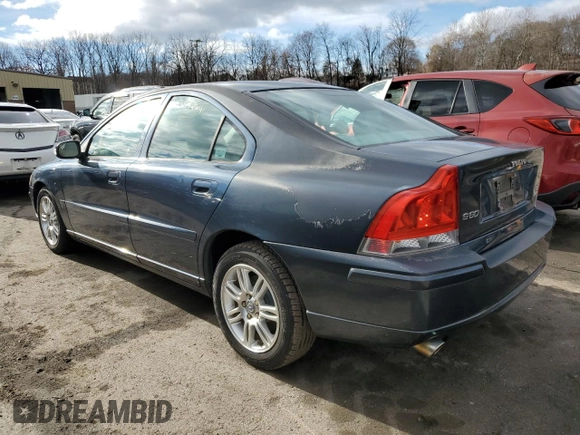 2007 Volvo S60 2.5L Turbo with VIN YV1RH592472610610, listed as a Copart auction lot 85369264 with 66,359 mi miles and Clean Title. Bid and sale history available at carsss.com. Image 2.