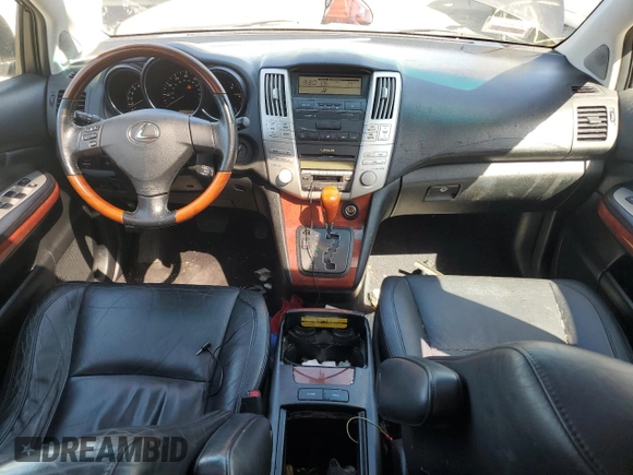 2005 Lexus RX 330 with VIN JTJGA31U350056047, listed as a Copart auction lot 49281395 with 149,810 mi miles and Salvage title. Bid and sale history available at DreamBid. Image 8.