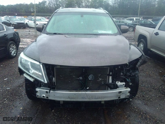 2016 Nissan Pathfinder S with VIN 5N1AR2MN2GC606299, listed as a IAAI auction lot 38882064 with 187,191 mi miles. Bid and sale history available at carsss.com. Image 12.