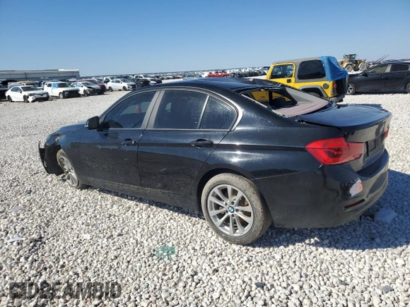 2016 BMW 3 Series 320i with VIN WBA8A9C50GK618538, listed as a Copart auction lot 88373835 with 0 mi miles and Salvage Title. Bid and sale history available at carsss.com. Image 2.