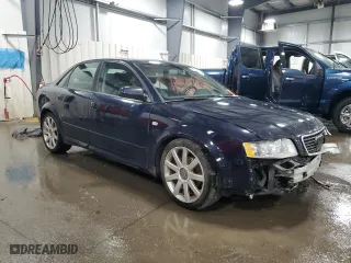 2005 Audi A4 1.8T with VIN WAUJC68E75A043439, listed as a Copart auction lot 72220904 with 152,747 mi miles and Non Repairable. Bid and sale history available at carsss.com. Image 4.