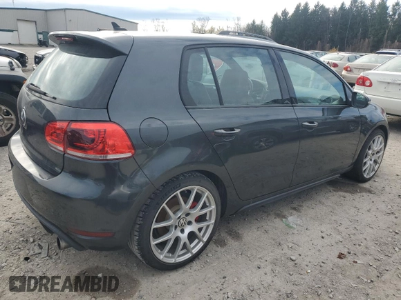 2010 Volkswagen GTI with VIN WVWHV7AJXAW186245, listed as a Copart auction lot 81362664 with 43,085 mi miles and Clean Title. Bid and sale history available at carsss.com. Image 3.