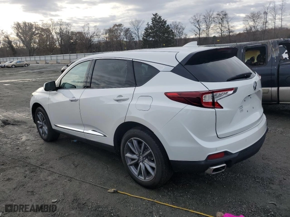 2022 Acura RDX w/Technology Package with VIN 5J8TC1H5XNL007460, listed as a Copart auction lot 79285954 with 24,066 mi miles and Salvage Title. Bid and sale history available at carsss.com. Image 2.