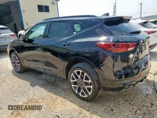 2025 Chevrolet Blazer RS с VIN 3GNKBKRS7SS161483, выставлен на аукционе Copart как лот 53404285 с пробегом 6 миль миль и Чистый • Clean title. История ставок и продаж доступна на DreamBid. Изображение 2.